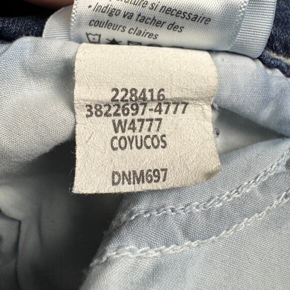 Paige Verdugo Ankle Jeans Women’s Size 27 Dark Wash Raw Hem Denim‎ Skinny - Picture 11 of 15